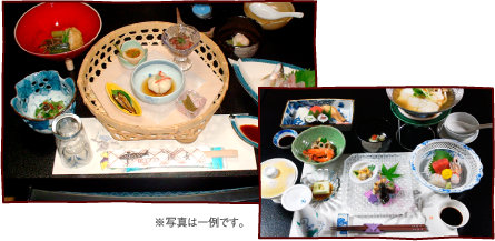 兵庫県の旅館「瀧長」｜懐石、会席料理イメージ